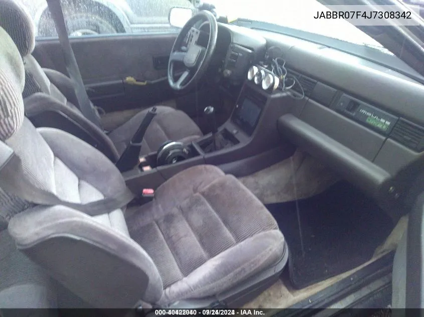 1988 Isuzu Impulse VIN: JABBR07F4J7308342 Lot: 40422040