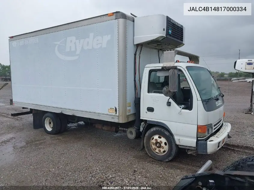2001 Isuzu Npr VIN: JALC4B14817000334 Lot: 42602977
