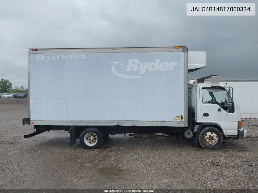 2001 Isuzu Npr VIN: JALC4B14817000334 Lot: 42602977