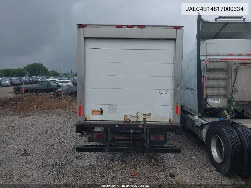 2001 Isuzu Npr VIN: JALC4B14817000334 Lot: 42602977