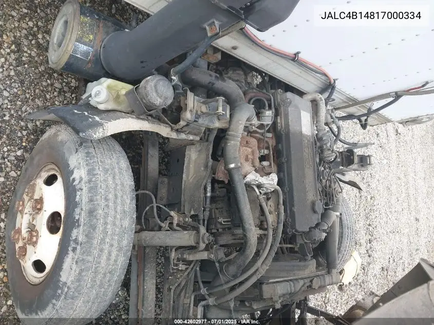 2001 Isuzu Npr VIN: JALC4B14817000334 Lot: 42602977