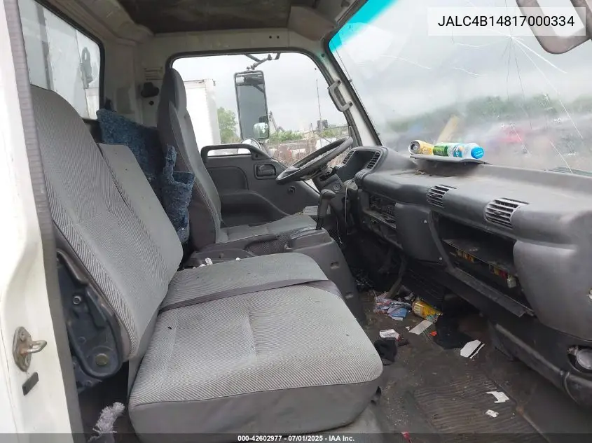 2001 Isuzu Npr VIN: JALC4B14817000334 Lot: 42602977
