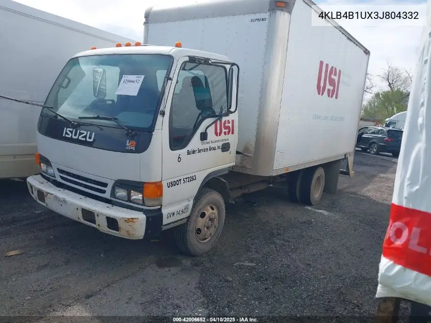 2003 Isuzu Npr VIN: 4KLB4B1UX3J804332 Lot: 42006652