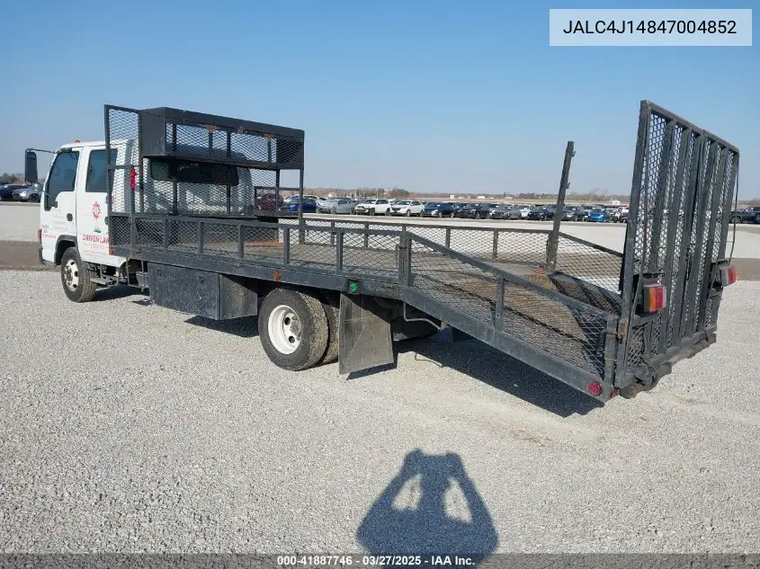 2004 Isuzu W4S042 Npr Hd Dsl Crw VIN: JALC4J14847004852 Lot: 41887746