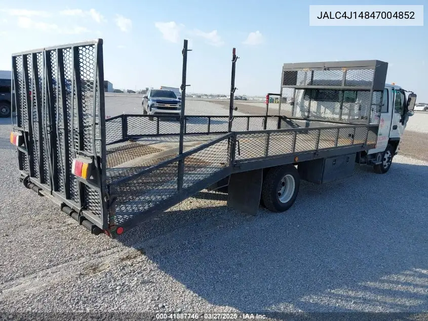 2004 Isuzu W4S042 Npr Hd Dsl Crw VIN: JALC4J14847004852 Lot: 41887746