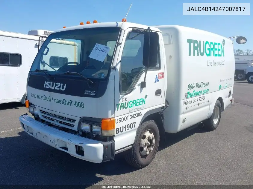 2004 Isuzu W4S042 Npr Hd Dsl Reg VIN: JALC4B14247007817 Lot: 42110426