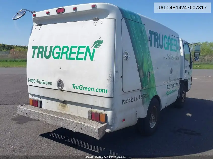 2004 Isuzu W4S042 Npr Hd Dsl Reg VIN: JALC4B14247007817 Lot: 42110426