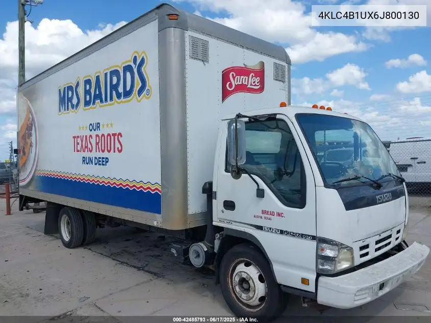 2006 Isuzu W4S042 Npr Hd Gas Reg VIN: 4KLC4B1UX6J800130 Lot: 42485793