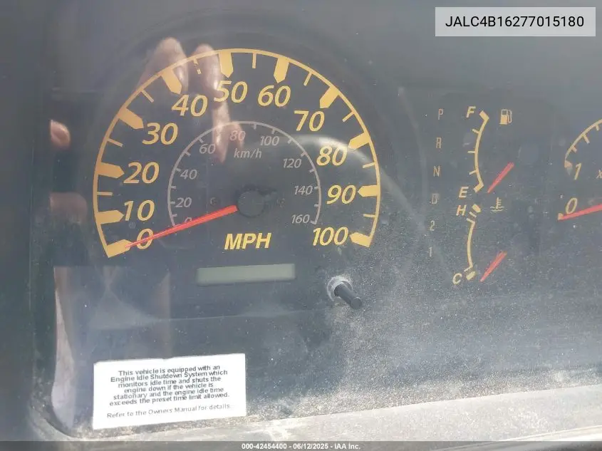 2007 Isuzu W4S042 Npr Hd Dsl Reg VIN: JALC4B16277015180 Lot: 42454400