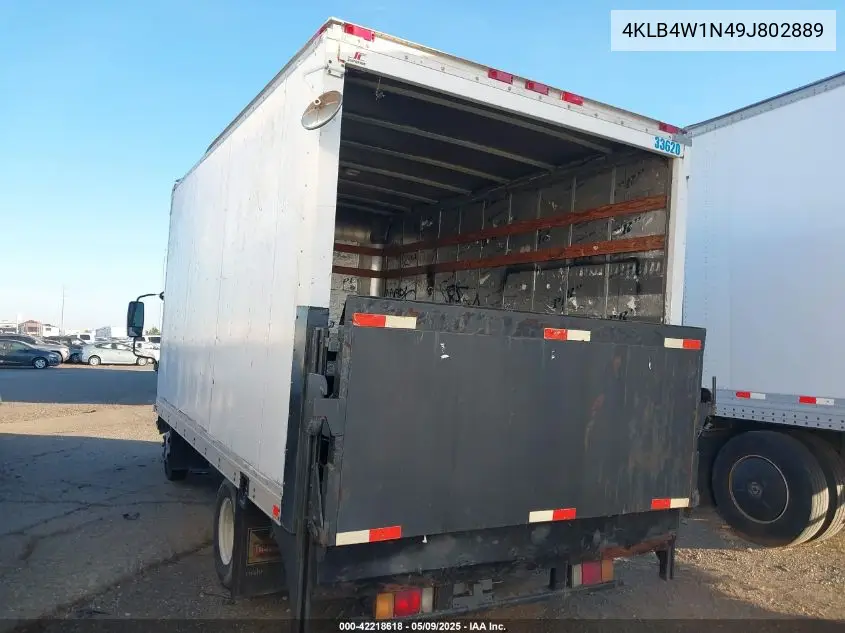 2009 Isuzu Npr VIN: 4KLB4W1N49J802889 Lot: 42218618
