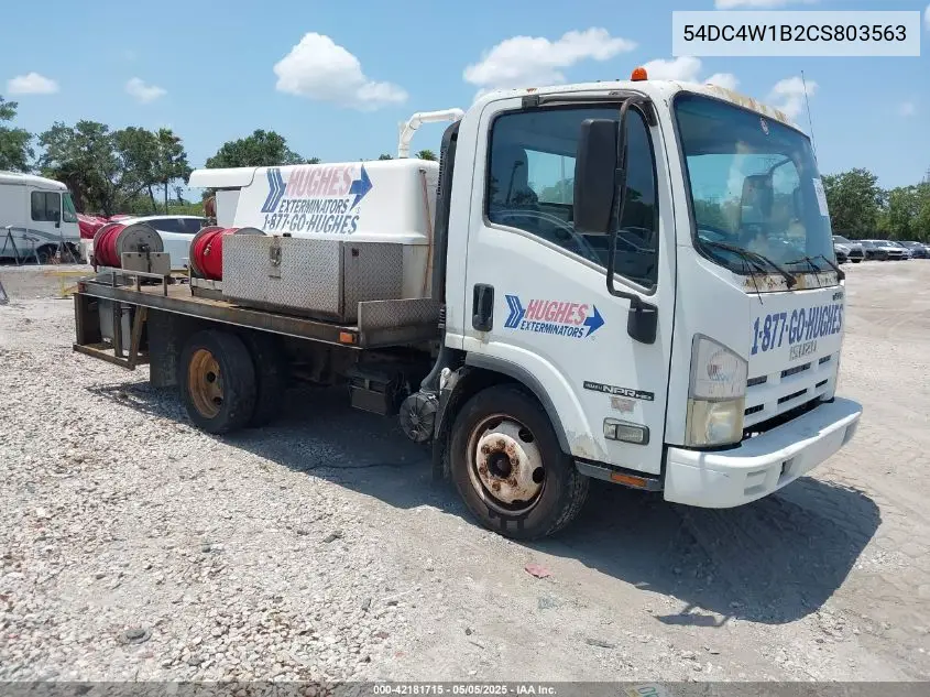2012 Isuzu Npr Gas Reg VIN: 54DC4W1B2CS803563 Lot: 42181715