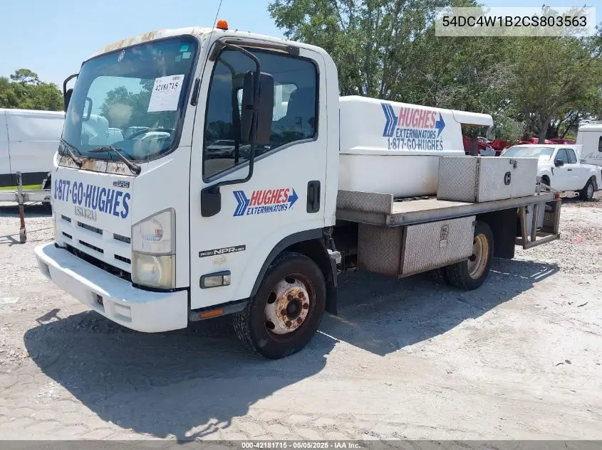 2012 Isuzu Npr Gas Reg VIN: 54DC4W1B2CS803563 Lot: 42181715