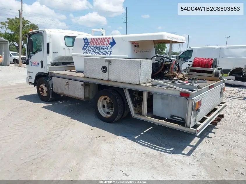 2012 Isuzu Npr Gas Reg VIN: 54DC4W1B2CS803563 Lot: 42181715