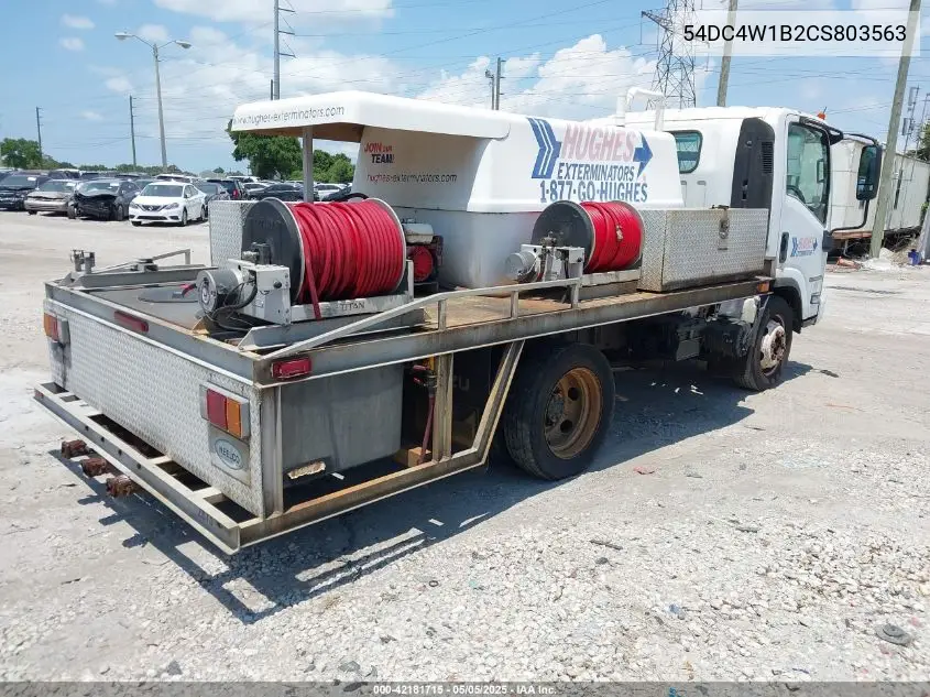2012 Isuzu Npr Gas Reg VIN: 54DC4W1B2CS803563 Lot: 42181715