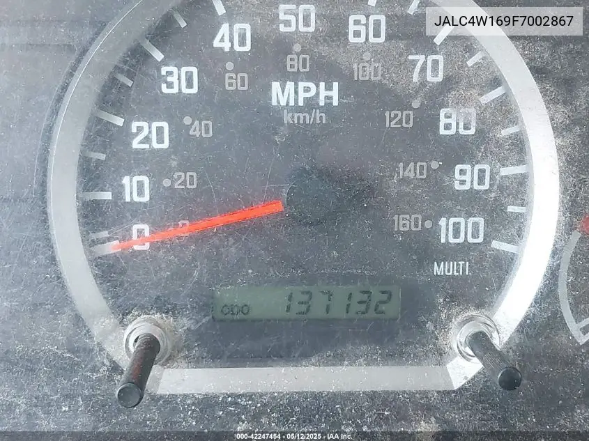 2015 Isuzu Npr Dsl Reg At VIN: JALC4W169F7002867 Lot: 42247454
