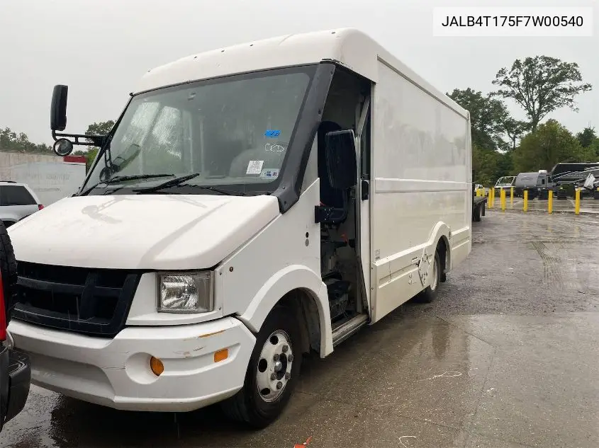 2015 Isuzu Commercial Van VIN: JALB4T175F7W00540 Lot: 42679341