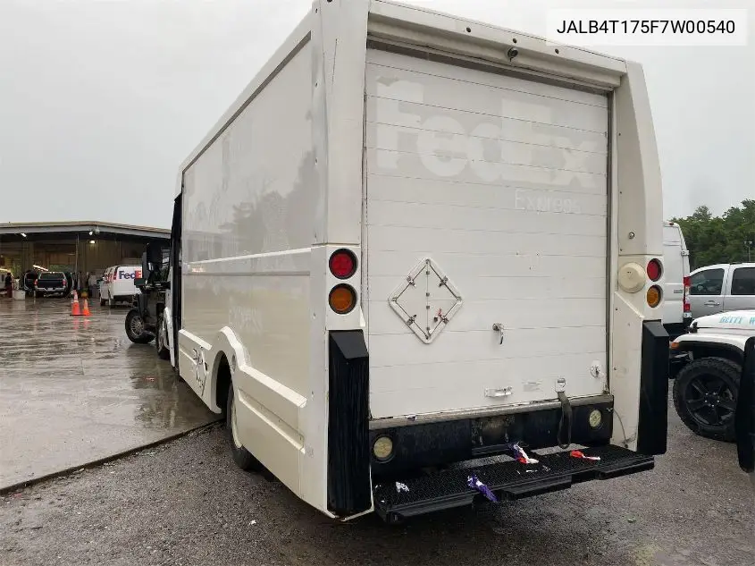 2015 Isuzu Commercial Van VIN: JALB4T175F7W00540 Lot: 42679341