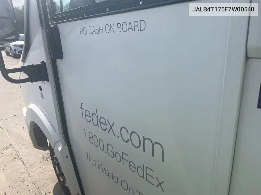 2015 Isuzu Commercial Van VIN: JALB4T175F7W00540 Lot: 42679341