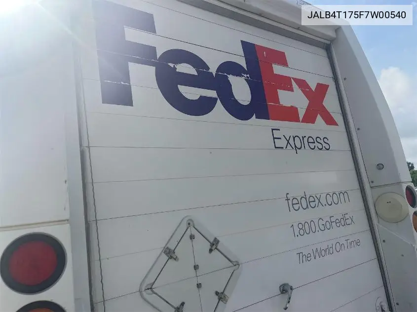 2015 Isuzu Commercial Van VIN: JALB4T175F7W00540 Lot: 42679341