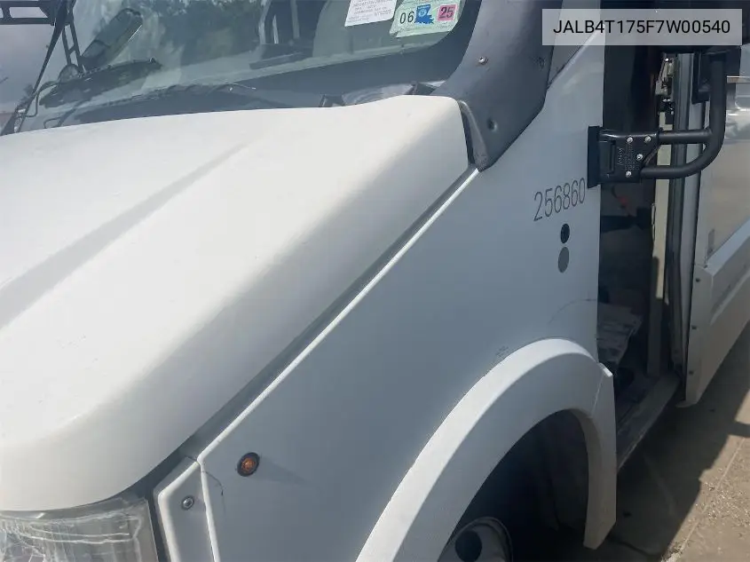 2015 Isuzu Commercial Van VIN: JALB4T175F7W00540 Lot: 42679341