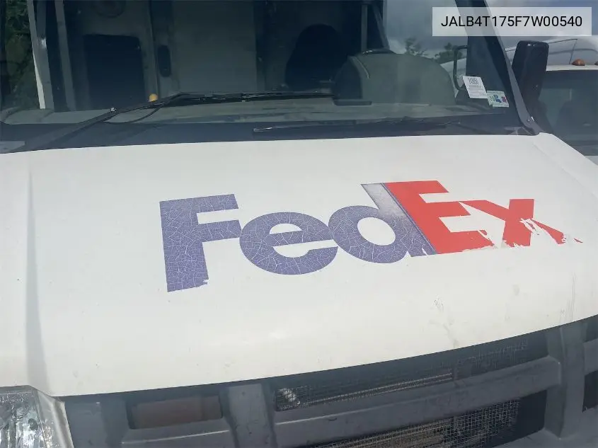 2015 Isuzu Commercial Van VIN: JALB4T175F7W00540 Lot: 42679341