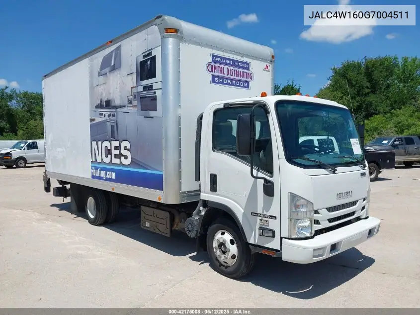 2016 Isuzu Npr Dsl Reg At VIN: JALC4W160G7004511 Lot: 42175008
