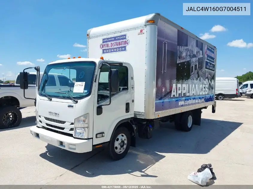 2016 Isuzu Npr Dsl Reg At VIN: JALC4W160G7004511 Lot: 42175008