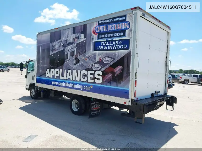 2016 Isuzu Npr Dsl Reg At VIN: JALC4W160G7004511 Lot: 42175008