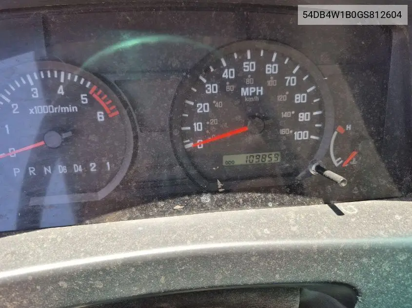 2016 Isuzu Npr VIN: 54DB4W1B0GS812604 Lot: 42672772