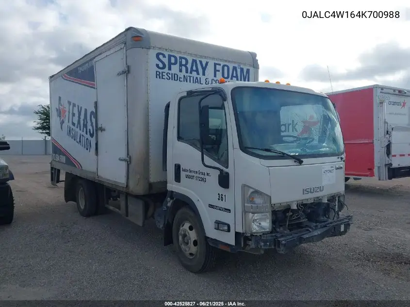 2019 Isuzu Npr Hd VIN: 0JALC4W164K700988 Lot: 42525827