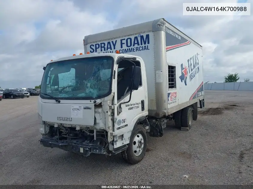 2019 Isuzu Npr Hd VIN: 0JALC4W164K700988 Lot: 42525827