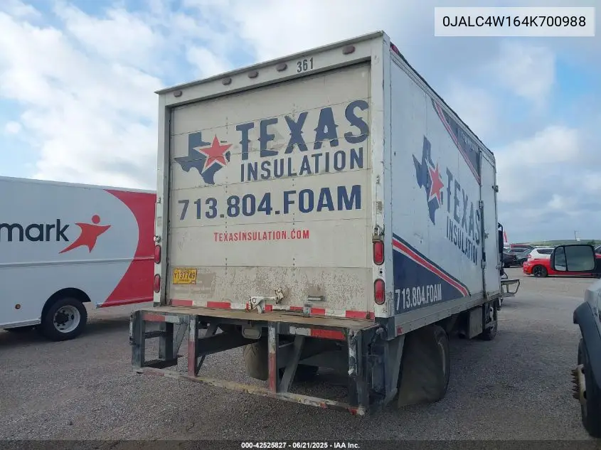2019 Isuzu Npr Hd VIN: 0JALC4W164K700988 Lot: 42525827