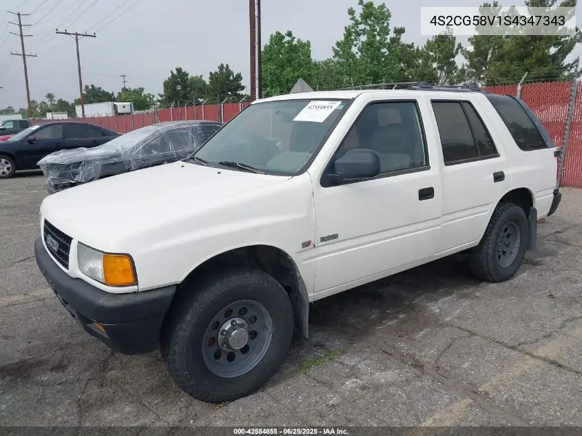 1995 Isuzu Rodeo S/Ls VIN: 4S2CG58V1S4347343 Lot: 42584855