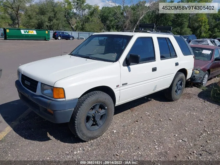 1996 Isuzu Rodeo S/Ls VIN: 4S2CM58V9T4305402 Lot: 36831531