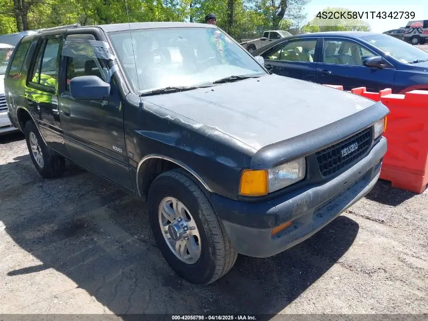 1996 Isuzu Rodeo S/Ls VIN: 4S2CK58V1T4342739 Lot: 42058798