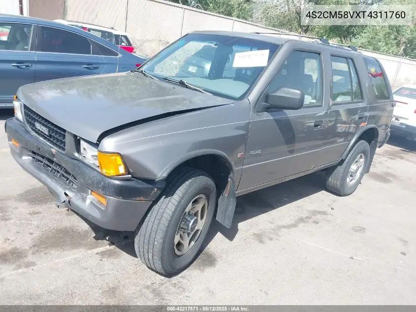 1996 Isuzu Rodeo S/Ls VIN: 4S2CM58VXT4311760 Lot: 42217571