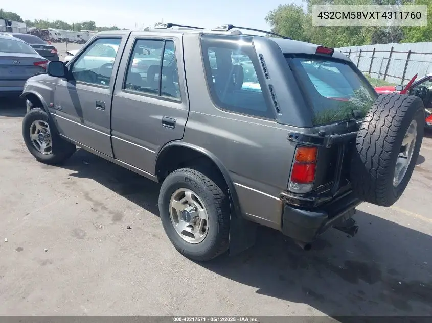 1996 Isuzu Rodeo S/Ls VIN: 4S2CM58VXT4311760 Lot: 42217571
