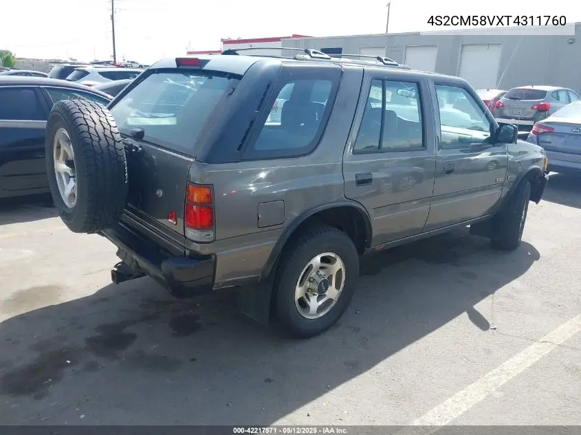 1996 Isuzu Rodeo S/Ls VIN: 4S2CM58VXT4311760 Lot: 42217571