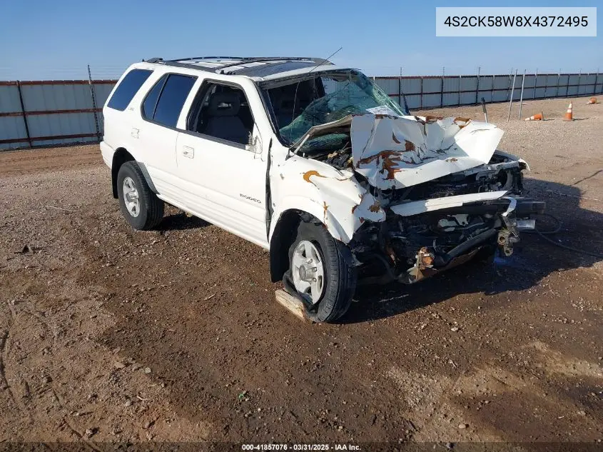 1999 Isuzu Rodeo Ls/Lse/S 3.2L VIN: 4S2CK58W8X4372495 Lot: 41857076
