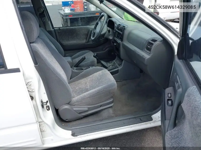 2001 Isuzu Rodeo Ls 3.2L V6/Lse 3.2L V6/S 3.2L V6 VIN: 4S2CK58W614329085 Lot: 42303013