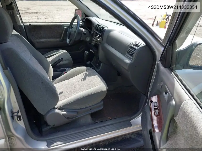 2001 Isuzu Rodeo Ls 3.2L/Ls 3.2L V6/Lse 3.2L V6/S/S 3.2L V6 VIN: 4S2DM58W214332354 Lot: 42310377