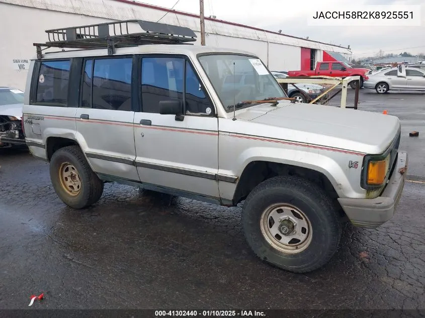 1989 Isuzu Trooper Ii VIN: JACCH58R2K8925551 Lot: 41302440