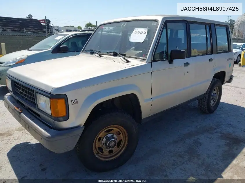 1990 Isuzu Trooper VIN: JACCH58R4L8907425 Lot: 42504278