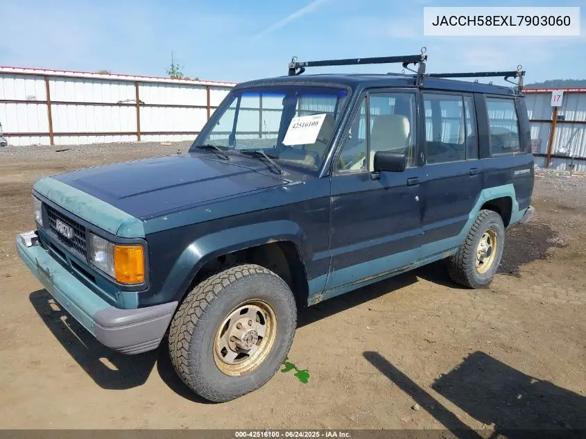 1990 Isuzu Trooper VIN: JACCH58EXL7903060 Lot: 42516100