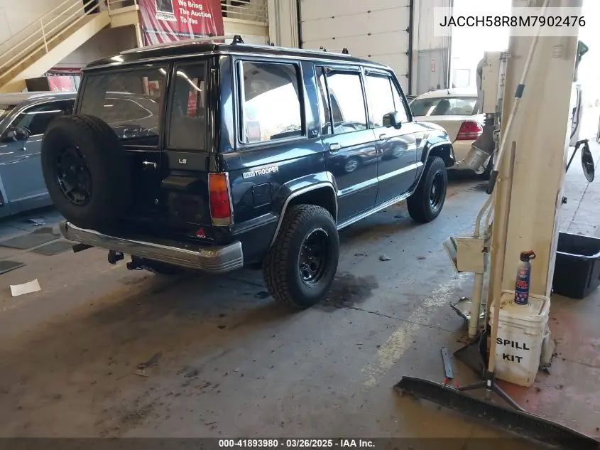 1991 Isuzu Trooper VIN: JACCH58R8M7902476 Lot: 41893980