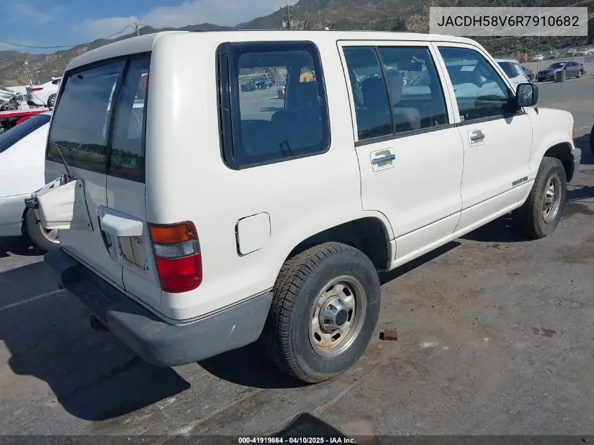 1994 Isuzu Trooper S VIN: JACDH58V6R7910682 Lot: 41919864