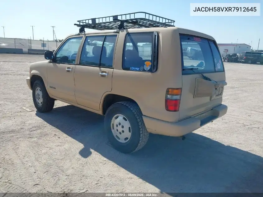 1994 Isuzu Trooper S VIN: JACDH58VXR7912645 Lot: 42207513