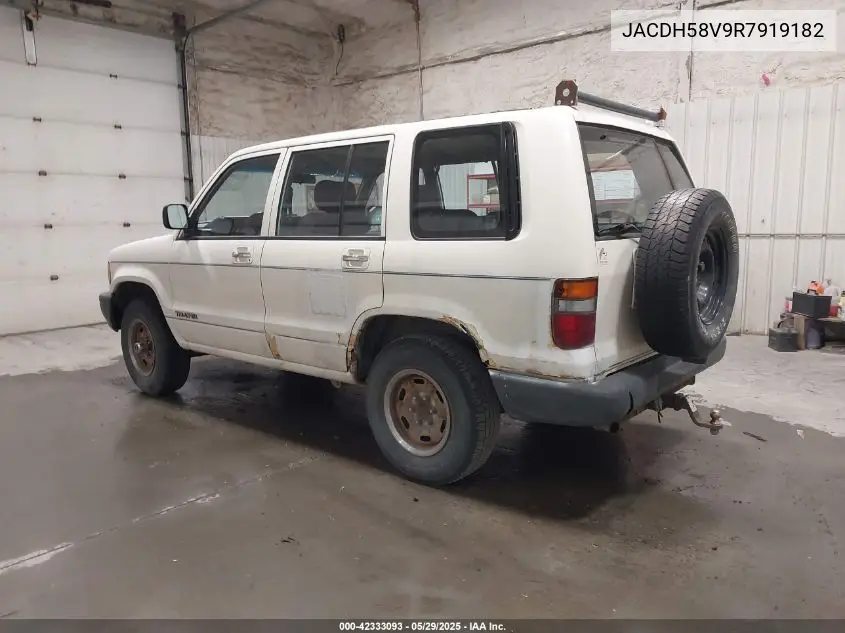 1994 Isuzu Trooper S VIN: JACDH58V9R7919182 Lot: 42333093