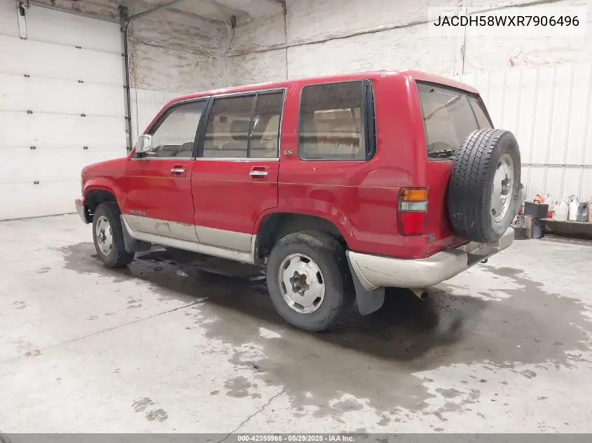 1994 Isuzu Trooper Ls VIN: JACDH58WXR7906496 Lot: 42355985