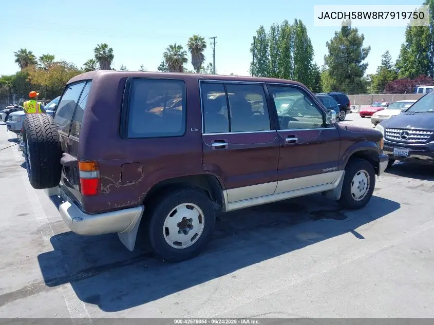 1994 Isuzu Trooper Ls VIN: JACDH58W8R7919750 Lot: 42576854